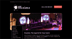 Desktop Screenshot of illusionsroadshow.com