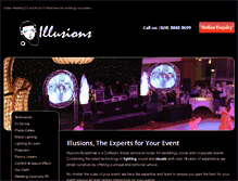Tablet Screenshot of illusionsroadshow.com